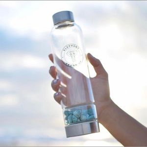 Ocean jasper- Elixir Crystal Water Bottle
